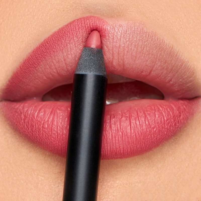Matte Lipliner Lápis À Prova D 'Água Sexy Marrom Vermelho Contorno Matiz Batom Duradouro Antiaderente Copo Lip Liner Caneta_voghion.com