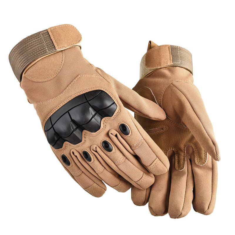 Taktische Handschuhe Kampftaktik Spezial-Halbfingerhandschuhe Herren Outdoor Bergsteigen Rutschfeste Softshell Langfingerhandschuhe_voghion.com