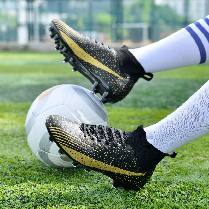 Scarpe da calcio, adolescenti, unghie lunghe rotte, adulti, uomini e donne, professionali resistenti all'usura, antiscivolo e traspiranti_voghion.com