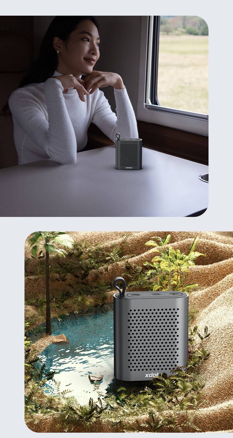 【Haute qualité】 Xidobao Xdobo X1 Mini haut-parleur Bluetooth à volume élevé pour course à pied en extérieur, portable et petit_voghion.com
