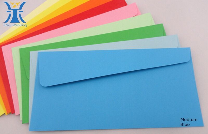 Factory Custom Special velkoobchodní 3 barevný obálkový papír čínská obálka vertikální 125X175MM vlastní_voghion.com