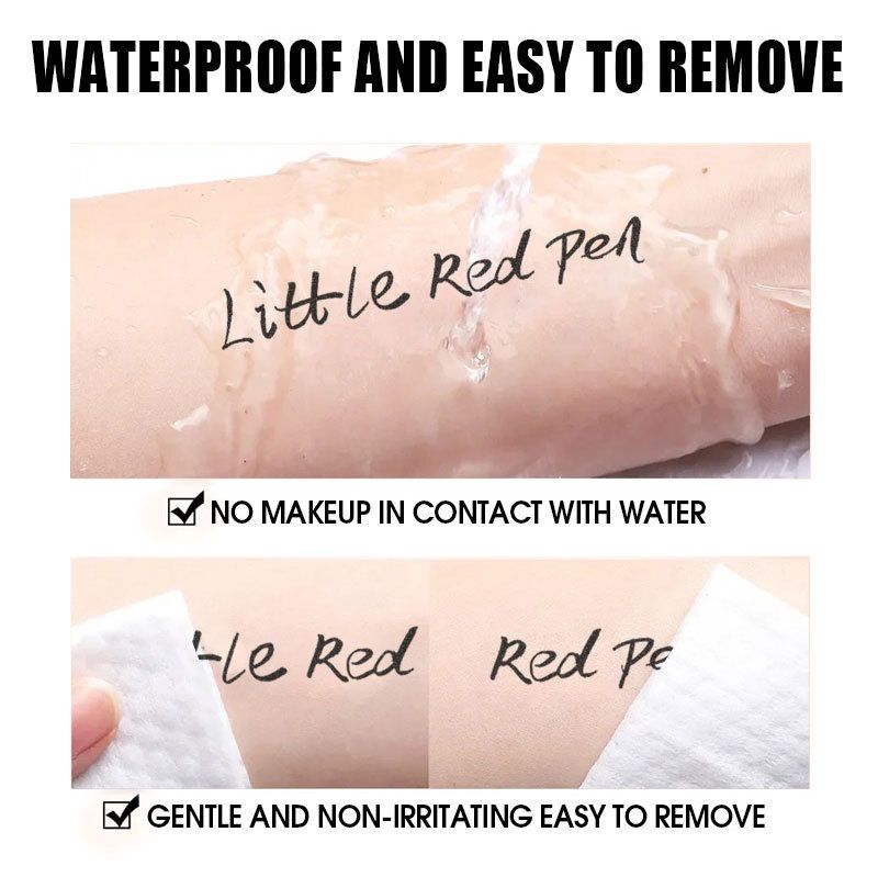 Ombretto e matita combinati, eyeliner liquido nero in penna per occhi, trucco naturale senza sbavature, asciugatura rapida, impermeabile e resistente al sudore._voghion.com