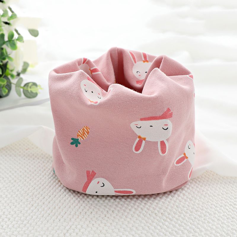 Adult Warmer 25 Spring New Style Edged Pure Cotton Printed Autumn Winter Warm Neck And Ear Protection Scarf_voghion.com