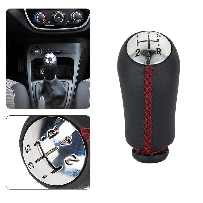 Maniglia leva auto da 17 mm per RENAULT CLIO 3 III MEGANE SCENIC 2 Pomello cambio a 5 marce Testa a leva_voghion.com