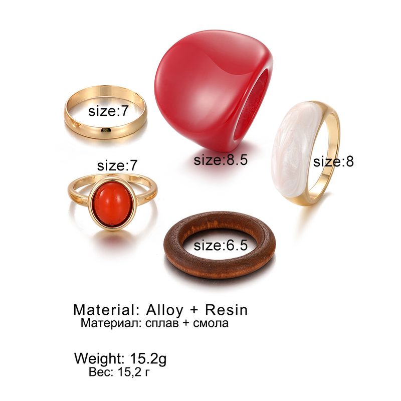 2025 Fashion Style New 2024, Designer Korea FNIO Metal Resin Crystal for Women Girls, Fashion Ring and Party Gemstone, Jewelry Set, Gifts_voghion.com