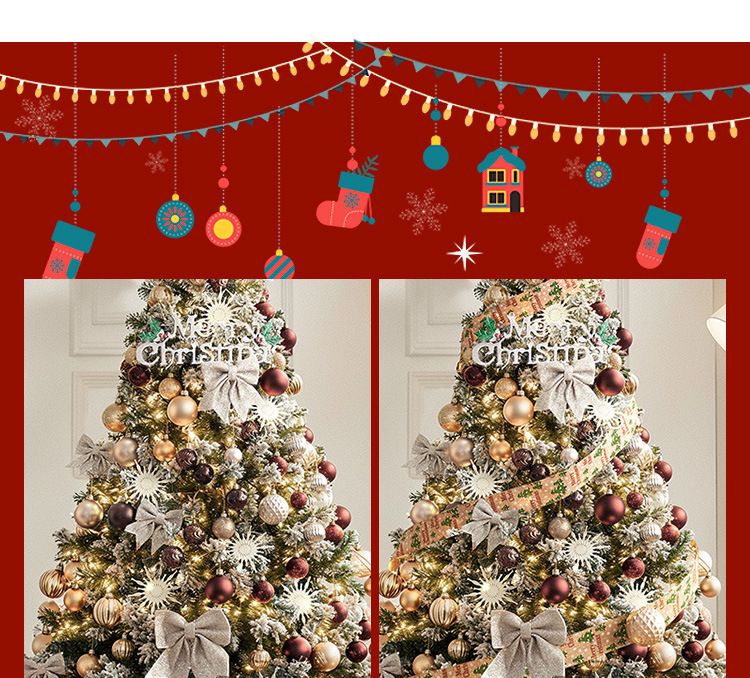 Weihnachtsdekoration Weihnachtsbaum 2024 Neu Weiß Schneefall Luxus Weihnachtssterne Funkeln_voghion.com