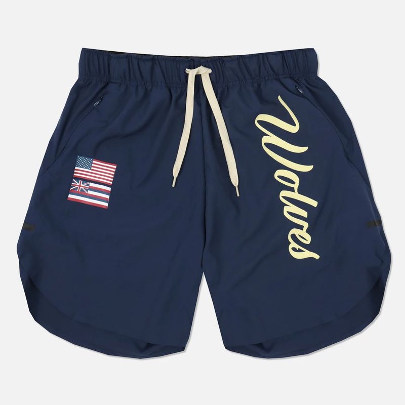 Men's Quick-Dry Workout Shorts - Gym & Beach Running Shorts With Mesh Liner (Basketball Squat-Friendly Elastic Waist 7" Inseam Multiple Colors)_voghion.com