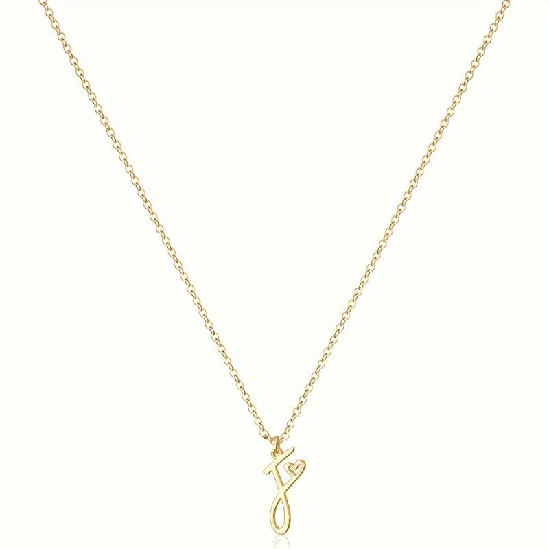 Collana con 26 lettere, a forma di fiore, con clavicola, fai da te, arte e corpo_voghion.com