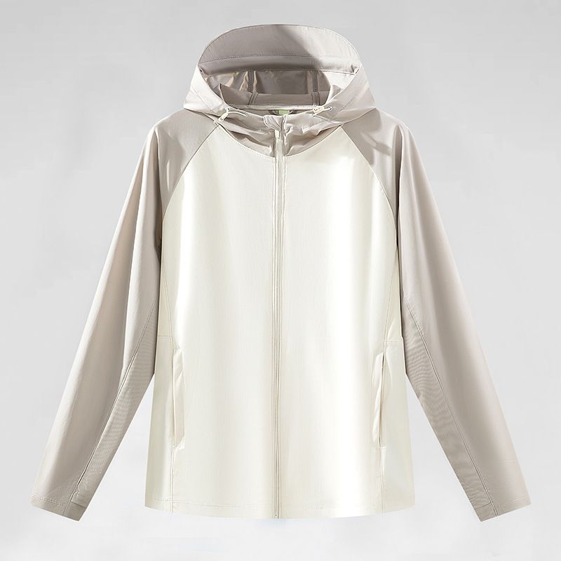 Giacca estiva con cappuccio in seta ghiacciata e protezione UV per bambini, abbigliamento per attività di gruppo all'aperto per ragazzi e ragazze_voghion.com