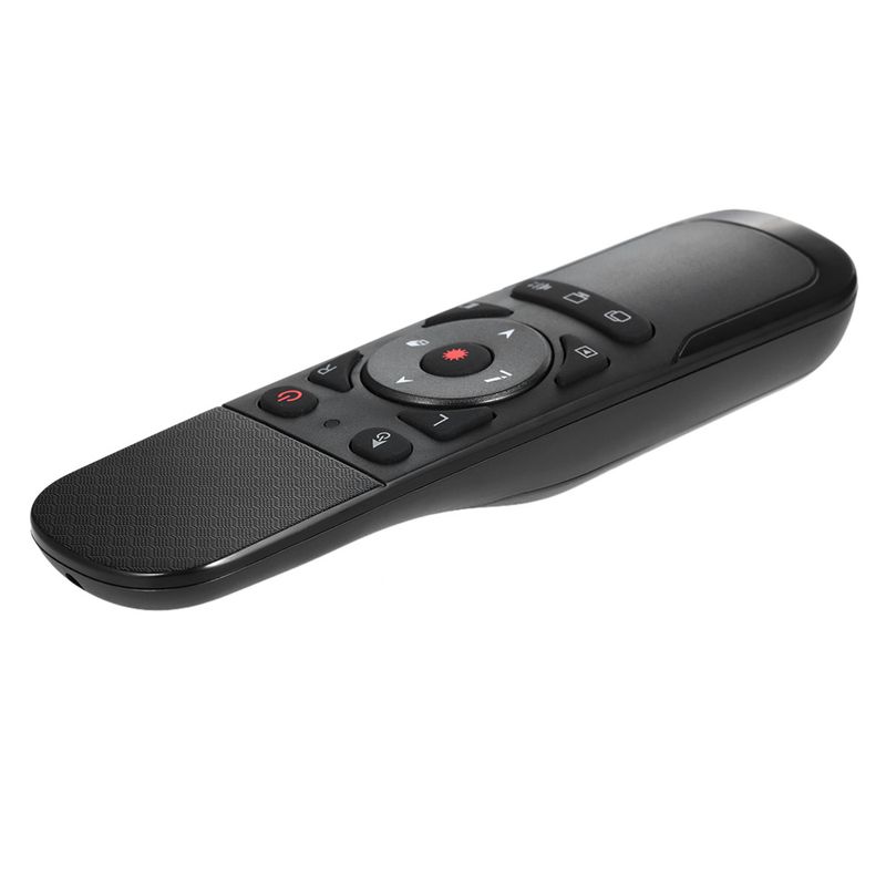 Pointeur Laser Air Mouse sans fil 2.4G, Gyroscope 6 Gxes, présentateur, télécommande pour présentation PPT_voghion.com