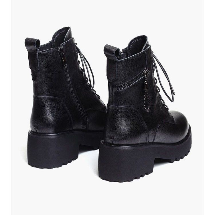 Neue Martin-Shorts im britischen Stil für Damen, Modell 2026: Dicke Sohle, Blockabsatz, Schnürung, Fleece-Futter, rutschfest, vielseitig und weich_voghion.com