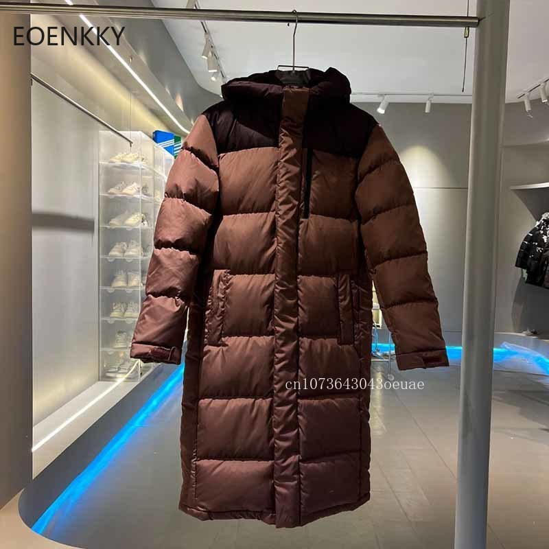 Warm Men's Winter Warm Down Jacket Winter Coat for Women %90 Down Face T New Classic Long Down Jacket for Couples CENEYB_voghion.com