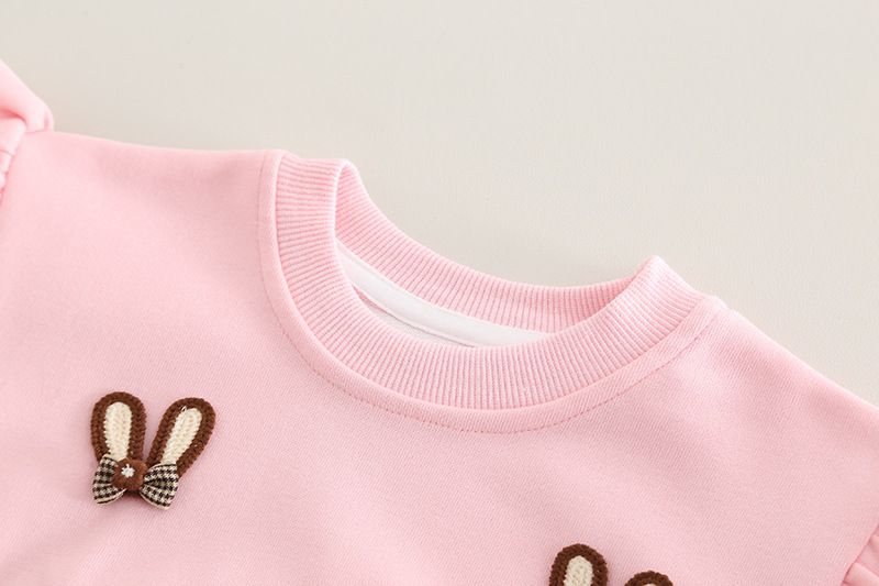 Set di abbigliamento per bambini primavera autunno 2025, felpa con cappuccio edizione coreana, set casual a due pezzi con lettere stampate a maniche lunghe,_voghion.com