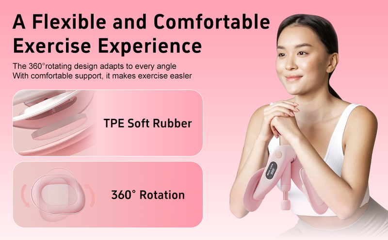 Master, Master Women, Inner Thigh Exerciser With Soft Surfaces Display CounterGreat Pelvic Floor & Kegel Training, Home_voghion.com