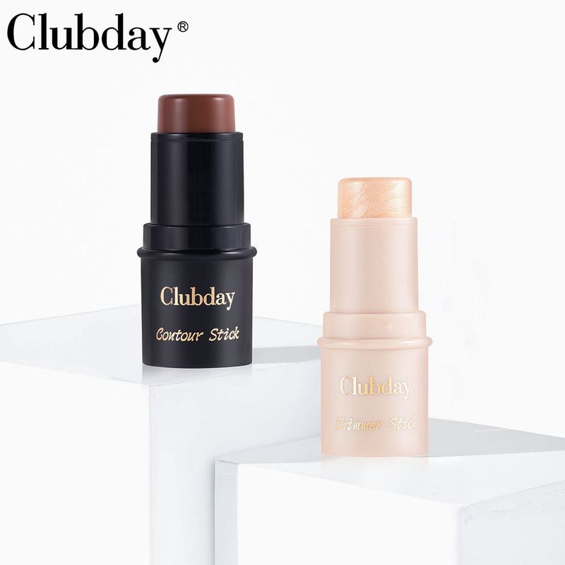 Maquillaje Natural Matte Jelly Q Elastic Blush Stick Iluminador Facial Repair Stick Larga Duración Resistente al Agua_voghion.com