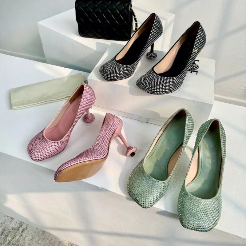 Qualität 2024 Frühjahr/Sommer Neue Kollektion: Luo Jiaman Water Fine High Heels, Echte Ledersohle, Einzelschuh, Farbe_voghion.com