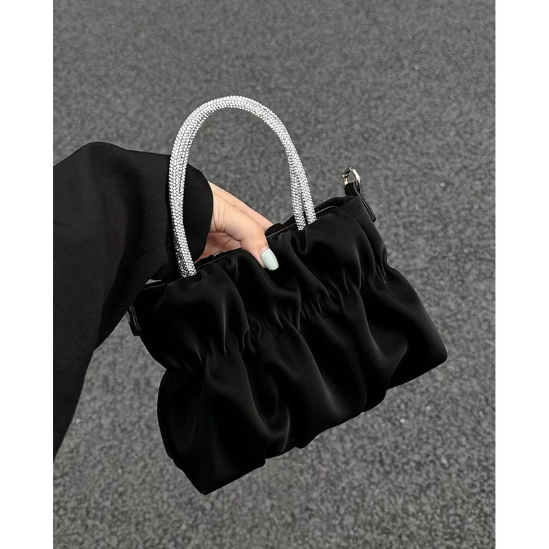 High-End Wrinkled Cloud 2025 Neue Handtasche Schulterkette Vielseitige Casual Crossbody Tasche für Frauen_voghion.com