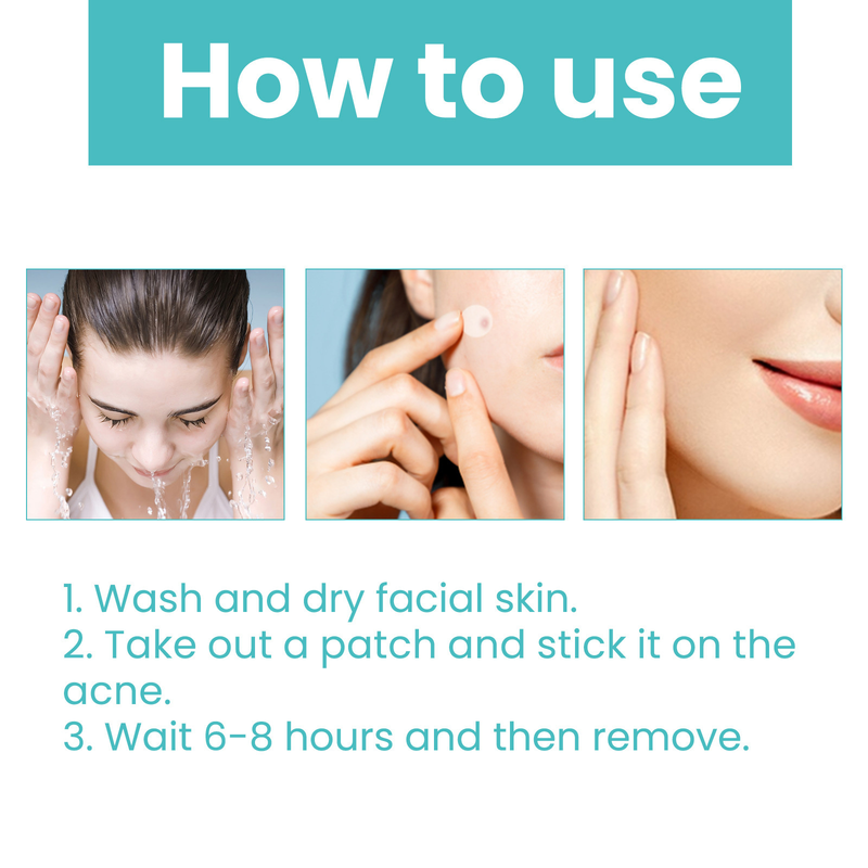 West & Month réparateur d'acné et de pores d'acné, correcteur Invisible et respirant, Patch de nettoyage imperméable pour l'acné_voghion.com