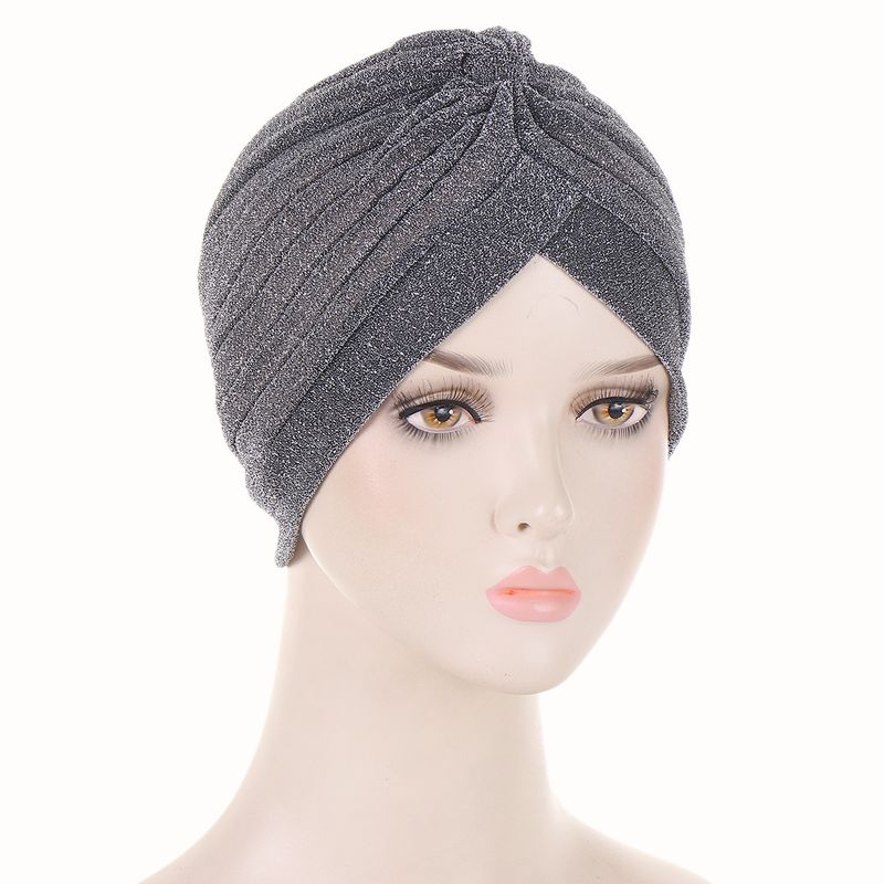 Muslimský turban, indický klobouk, zářivý hedvábný klobouk, pouliční móda_voghion.com