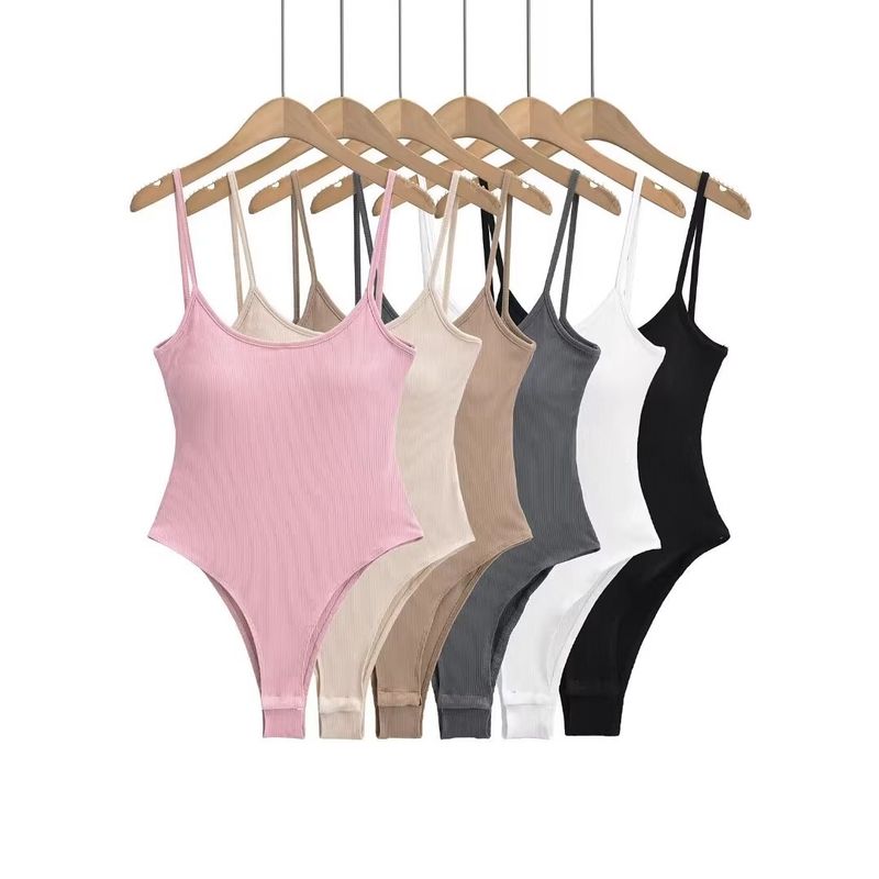 Halter strap, breast cushion, suspenders, bodysuit, bodysuit, one-piece tee, shapewear_voghion.com