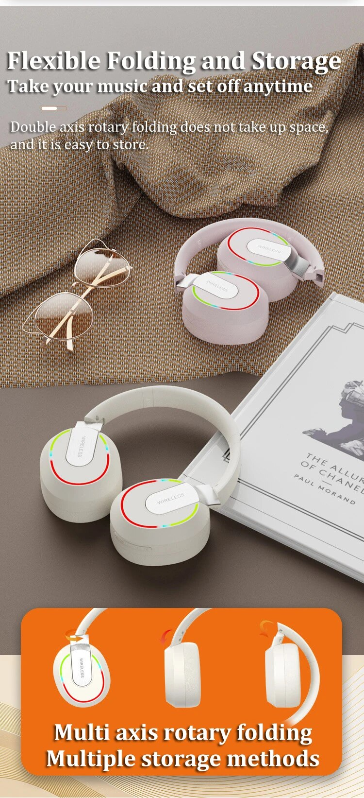 Headphone Wireless Bluetooth TWS HIFI Headset Passiv Noise Reduction Game Earphone Subwoofer Earplug For Iphone Sumsamg Earpiece_voghion.com