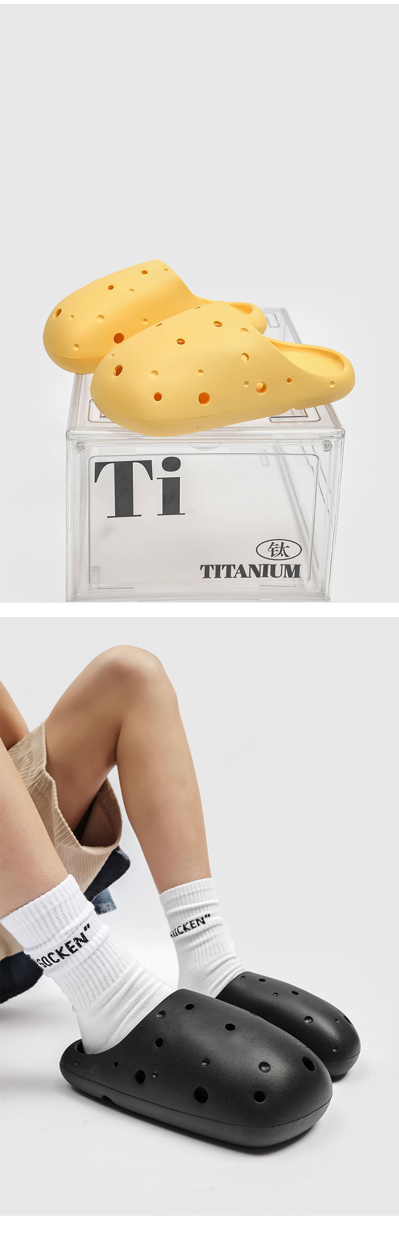 Unisex sýrové pantofle pro muže a ženy, letní kreslené měkké silné podrážky, vtipné venkovní plážové sandály, koupelnové neklouzavé boty_voghion.com