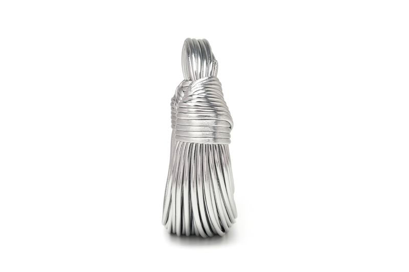 Borsa da donna creativa con personalità Borsa per noodle con pacchetto in filo metallico dal design unico Nuova borsa per ragazza calda alla moda_voghion.com
