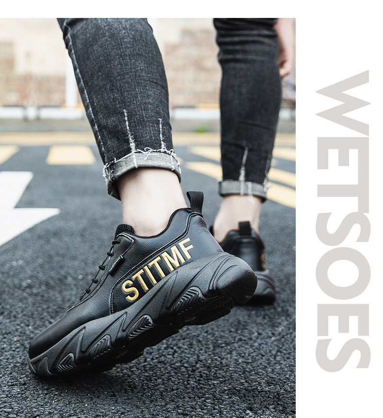 Scarpe casual antiscivolo da uomo Scarpe da passeggio leggere Scarpe da trekking da trekking Scarpe da ginnastica leggere Slip Comode_voghion.com