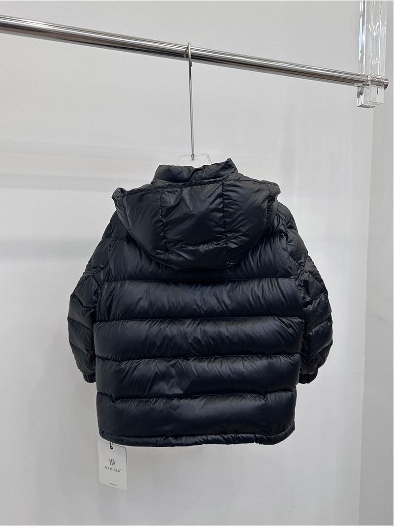 Children's Down Jacket 2025 Winter New Style Small And Medium Sized Children's Thick Warm Hooded Short 90 White Duck Down Winter Coat_voghion.com