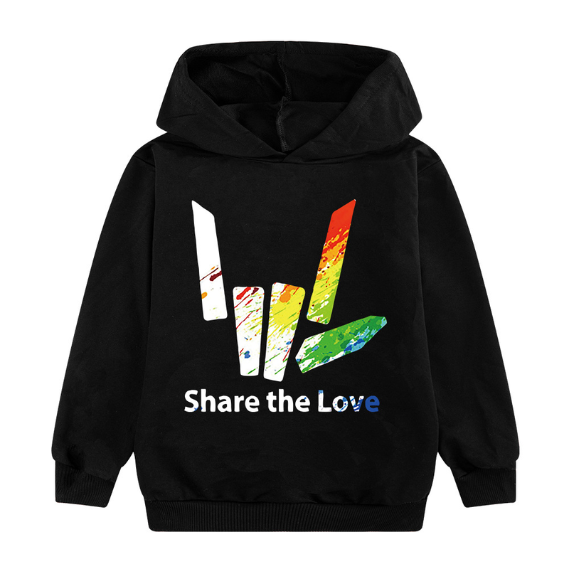 Gyerek kapucnis pulóver tavaszi és őszi rajzfilm mintával_voghion.com