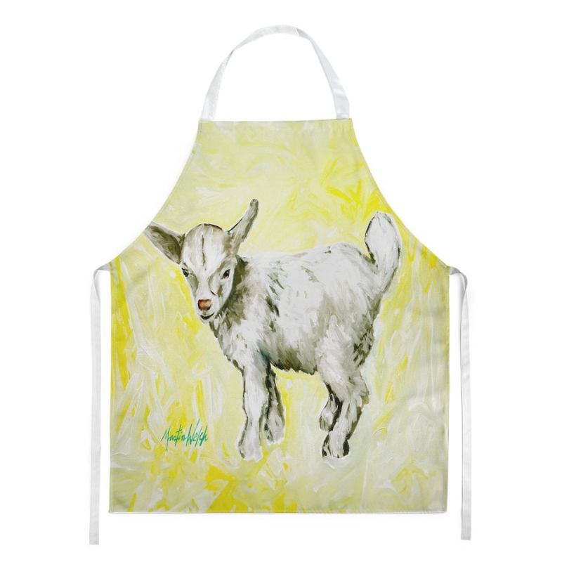 Goat For Billy Server The Crafts Kid Unisex Adult Apron Kitchen Large Men Women Cooking Baking Gardening Multicolor_voghion.com