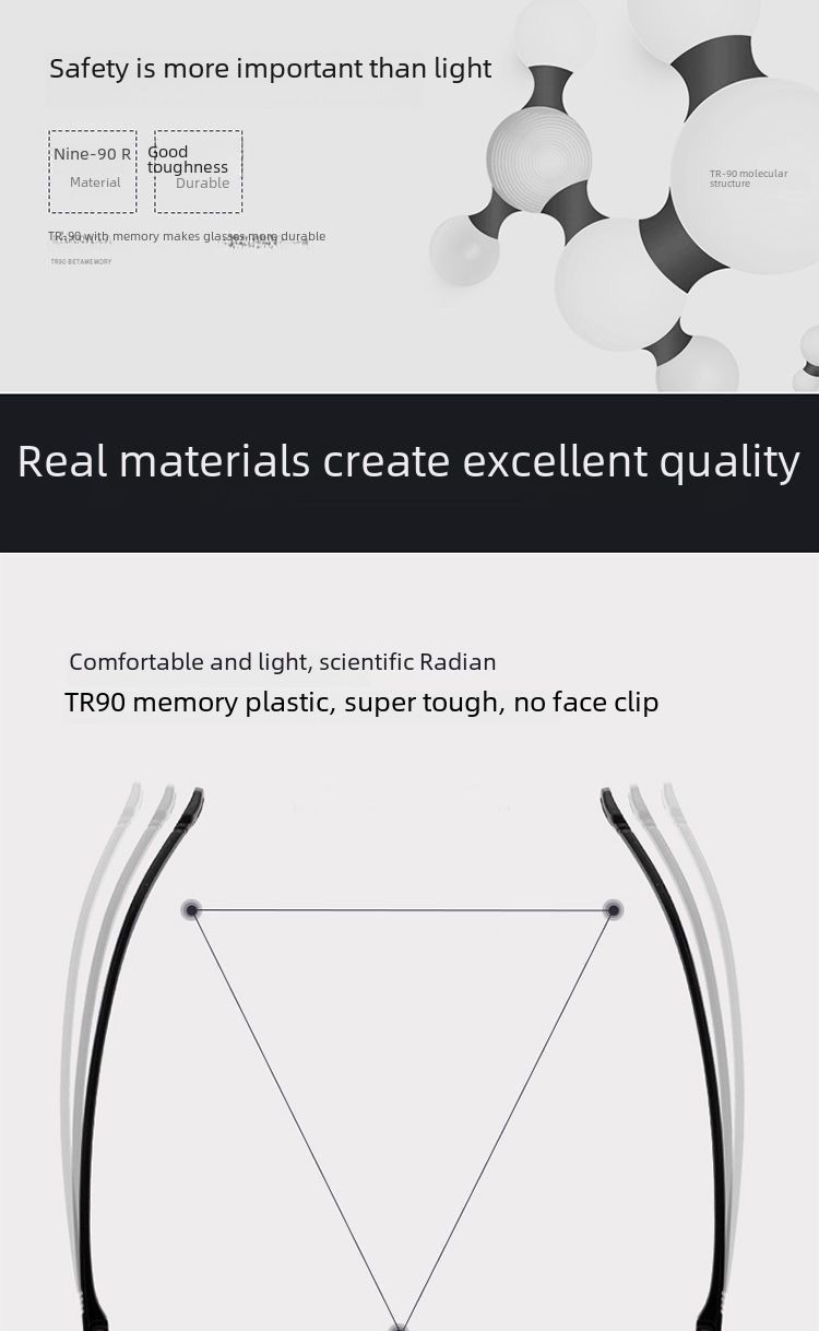 Smart Zoom Anti-Blå Ljus Ramlösa Trim Presbyopiglasögon Stall Säljer Gatuvisualisering av Presbyopiglasögon med Dual Light_voghion.com