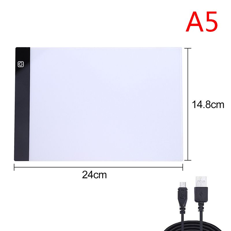 Lavagna luminosa da disegno a LED dimmerabile a 3 livelli, protezione per gli occhi, più facile per disegnare e dipingere_voghion.com