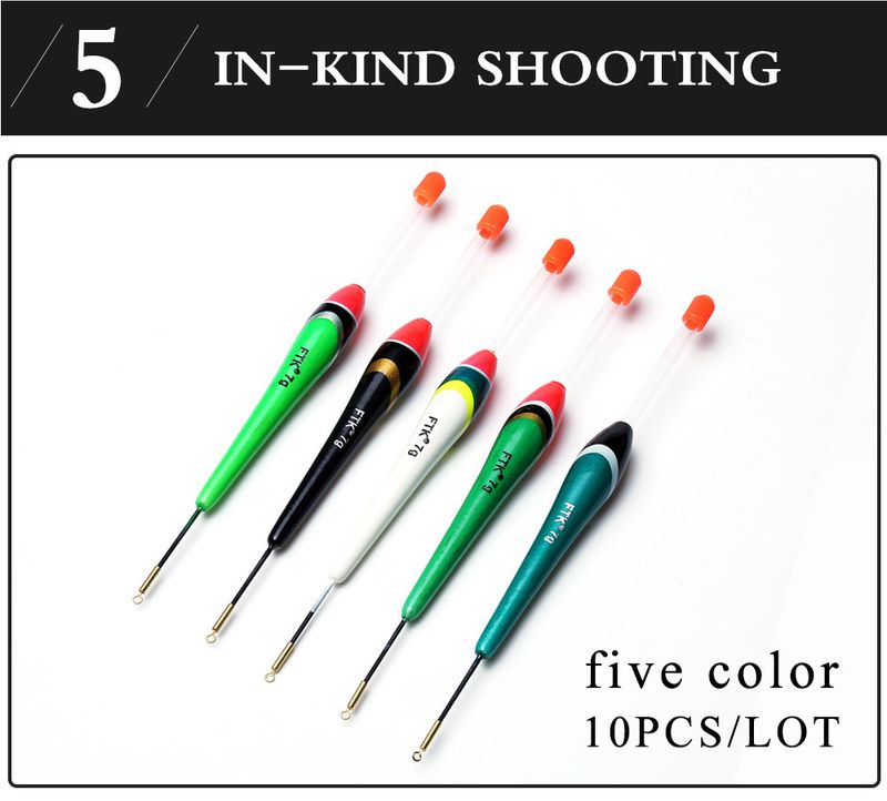 FISHKING Inserto per lancio lungo Bastone luminoso in legno di abete Galleggiante per la pesca a galleggiante ispessito e accattivante_voghion.com