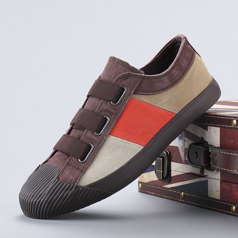 Flash Step New Men's Canvas Board Casual Shoes 9328_voghion.com