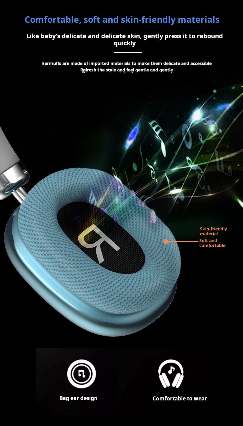 2025 Neue Original Air Max Wireless Bluetooth-Kopfhörer mit Geräuschunterdrückung Mikrofon In-Ear-Sport-Gaming-Kopfhörer Geeignet_voghion.com