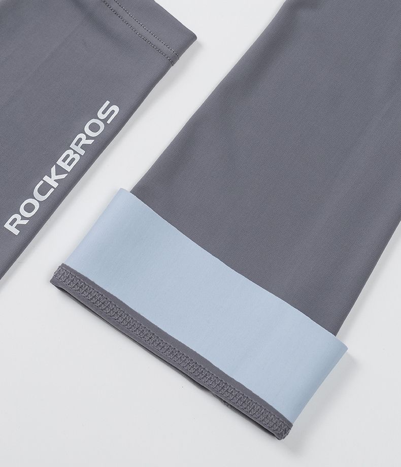 ROCKBROS Eisstoff Laufen Camping Ärmel Atmungsaktive Ärmel Schnell Trocknend Armschutz UV400 Armabdeckung Sommersport Sicherheitsausrüstung_voghion.com