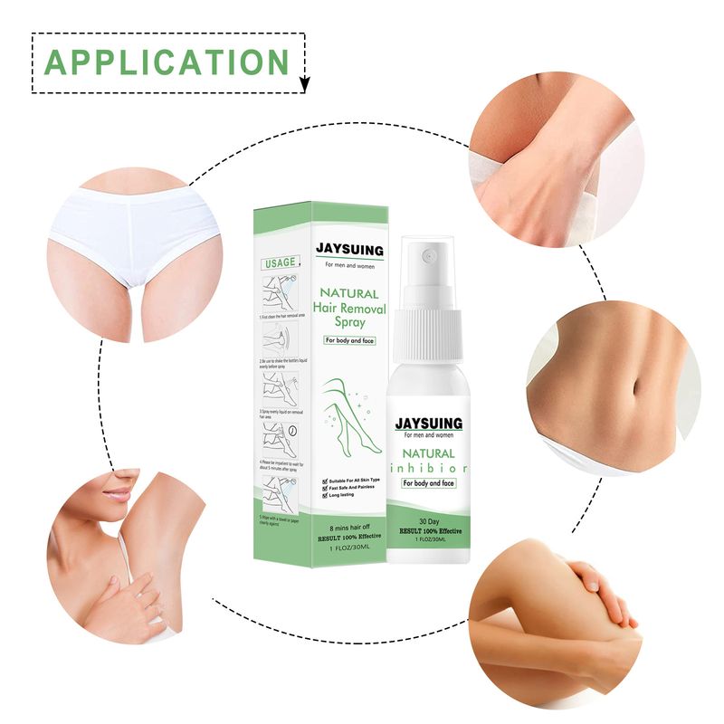 Jayswing foam armpit leg smooth delicate gentle hair removal spray cleaning care_voghion.com