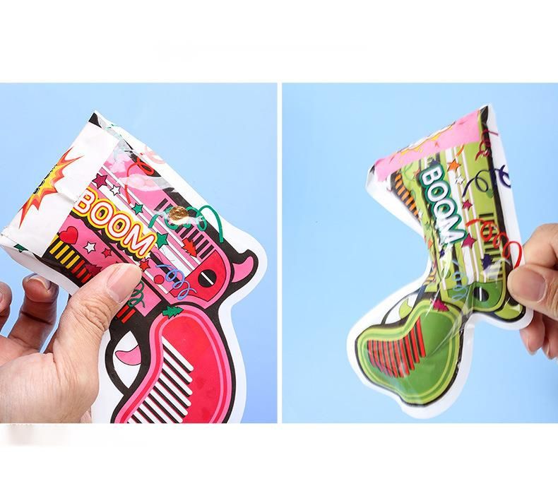 Pistola ad aria compressa automatica gonfiabile coriandoli glitterati compleanno laurea matrimonio apertura cannone portatile piccolo_voghion.com