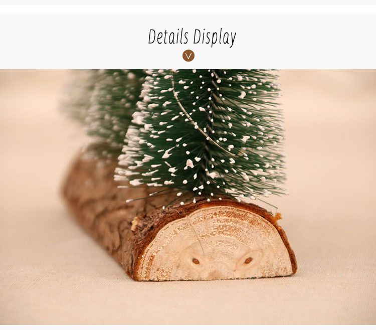 New Tabletop Christmas Tree Ornament Mini Christmas Tree With Lights, Luminous Scene, Festive Atmosphere Arrangement_voghion.com