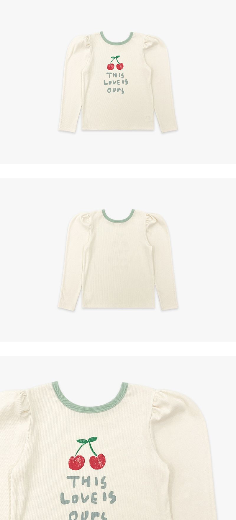 Spot Spring Nuovi Prodotti PS Maglione a maniche lunghe a bolle in ciliegio inglese per bambini coreani, casual, ampio e alla moda_voghion.com