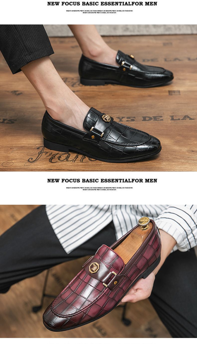 Neue Leder Herrenschuhe Weiche Sohle Rutschfeste Verschleißfeste Jugend Hochzeitsschuhe Business Büro Kleid Freizeitschuhe Trendy_voghion.com