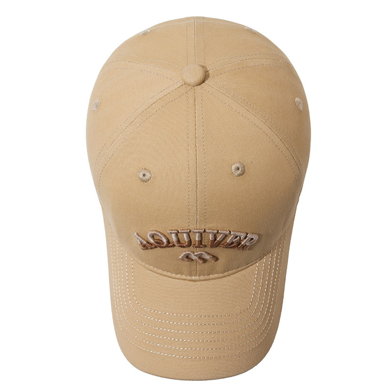 Versione coreana del volto di una coppia di Instagram che rivela la capote morbida tridimensionale ricamata a forma di becco d'anatra di un bambino piccolo_voghion.com