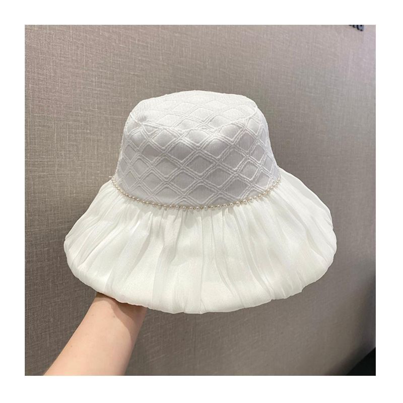 Women's Summer Bucket Hat Foldable Outdoor Sun Hat_voghion.com