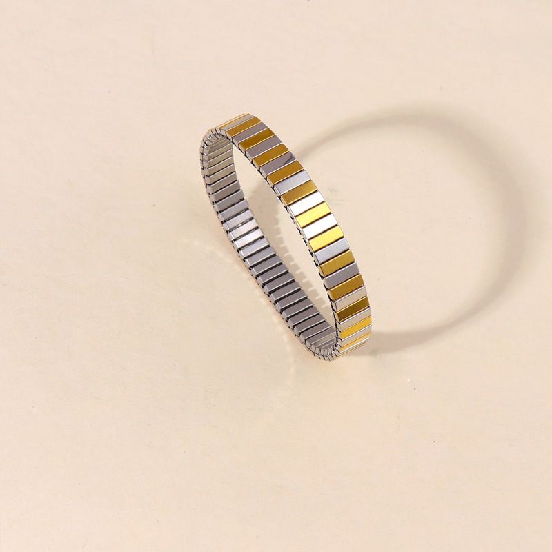 Hot Selling Watch Strap Non-Fading Women High-End Elastic Fashion Gold-Plated Bracelet_voghion.com