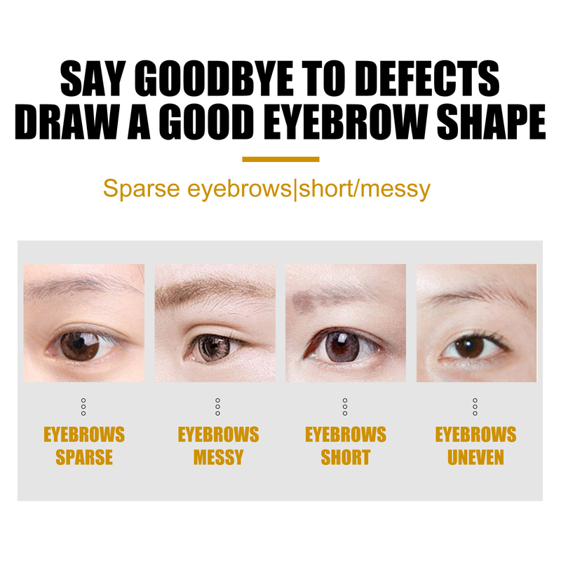 EELHOE three-dimensional eyebrow dyeing eyebrow cream for women, waterproof and sweat-proof, long-lasting, non-fading, non-fading eyebrow cream_voghion.com