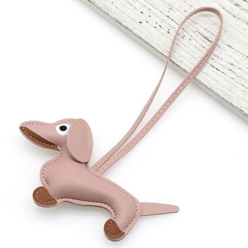 Bag Charm New Cartoon Personality Keychain Bag Pendant Series Dachshund Animal Shape Bag Pendant Decoration Wholesale_voghion.com