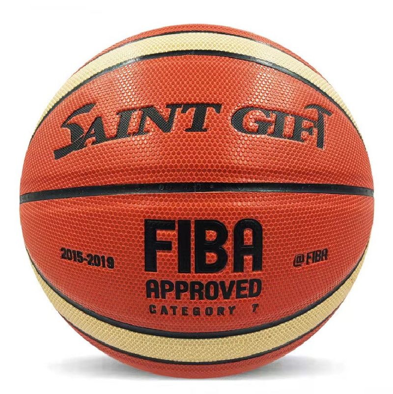 Basketbola bumbas mitrumu absorbējošs PU 5 6 7 pieaugušo jauniešu vidusskolas iestājpārbaudījumu bumbu var pielāgot Basketbols_voghion.com