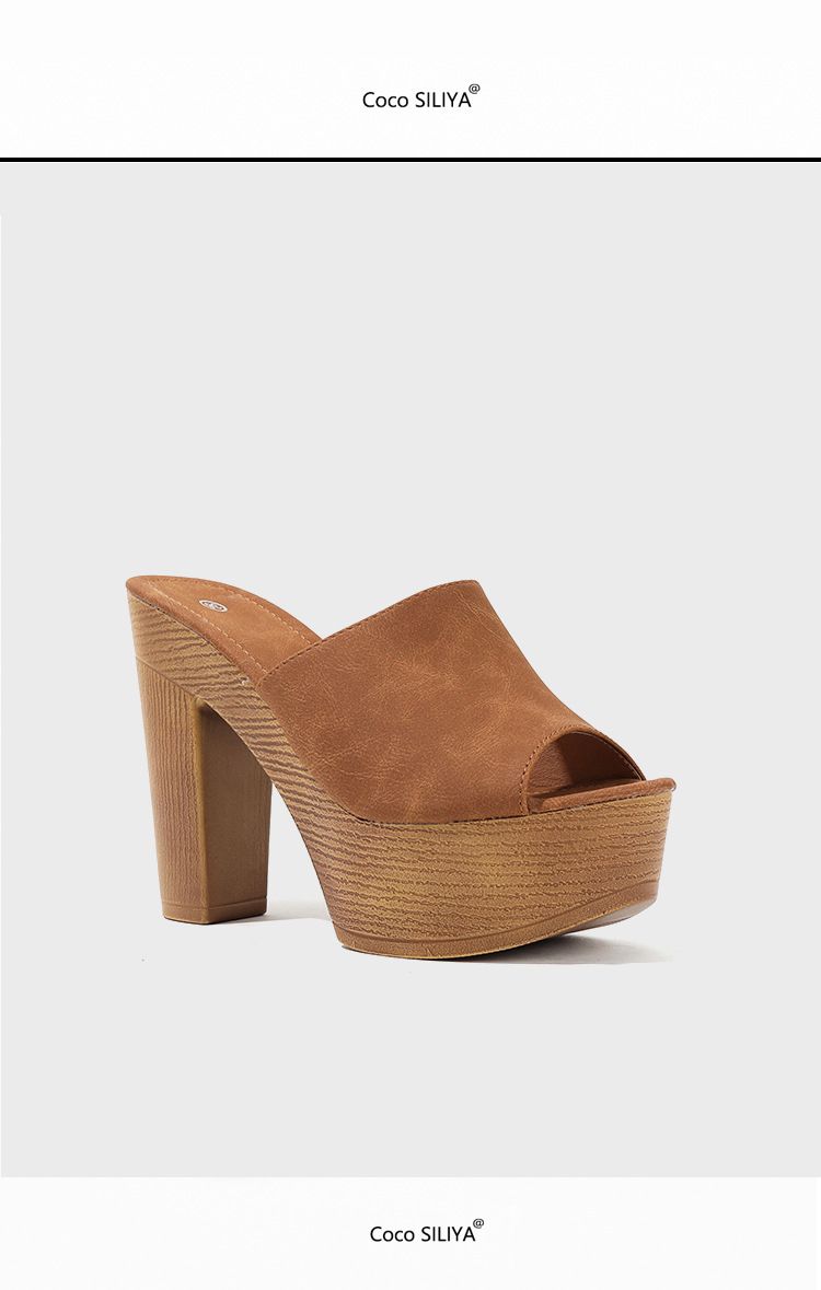 Kadınlar İçin Kama Platform Sandaletler - Köpük Taban ve Roma Kayış Tasarımı (Geniş Genişlik Mevcuttur)_voghion.com