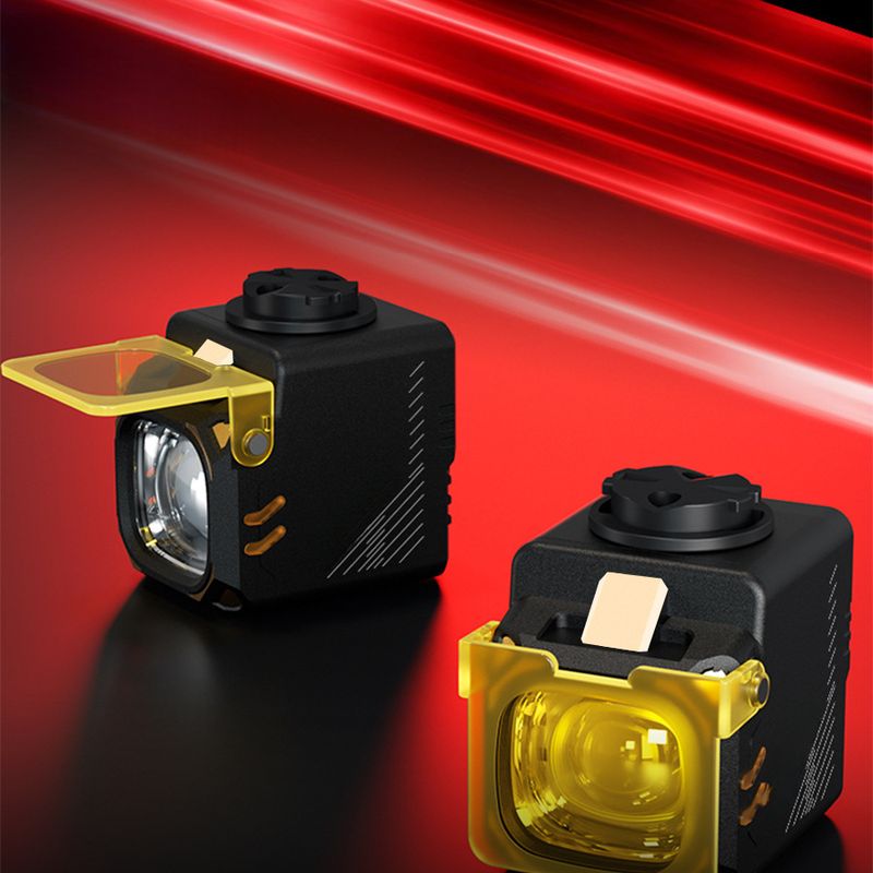 Bicycle Front Super Bright Waterproof Wireless Remote Control Far And Near Dual Strong Flashlight Night Riding Ing_voghion.com